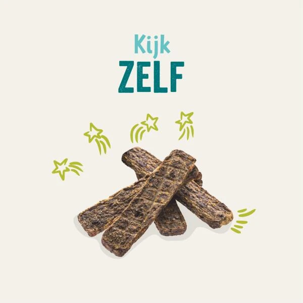 Edgard & Cooper Hondensnack Jerky Verrukkelijke Lam & Rund - 150 G 2 Edgard & Cooper Hondensnack Jerky Verrukkelijke Lam & Rund - 150 G - Afbeelding 2