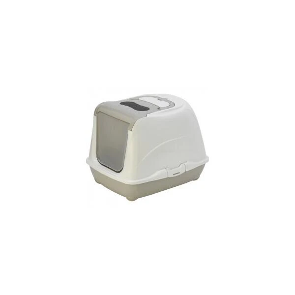 Kattenbak Loki Grijs - 38 X 50 X 37 Cm 1 Kattenbak Loki Grijs - 38 X 50 X 37 Cm