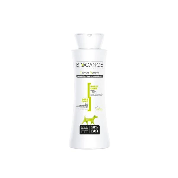 Hondenshampoo Terrier Secret BIOGANCE Ruwe Haren - 250 Ml 1 Hondenshampoo Terrier Secret BIOGANCE Ruwe Haren - 250 Ml