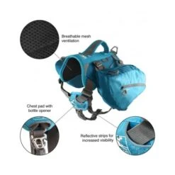 Backpack Voor Hond Kurgo Baxter Rood - Medium -Huisdier Winkel 1638433537 1 600