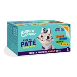 Edgard & Cooper Multipack Paté Voor Volwassen Katten - 8 × 85 G