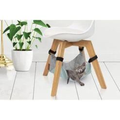 Kattenhangmat Loungy Voor Stoel - 40 × 40 Cm