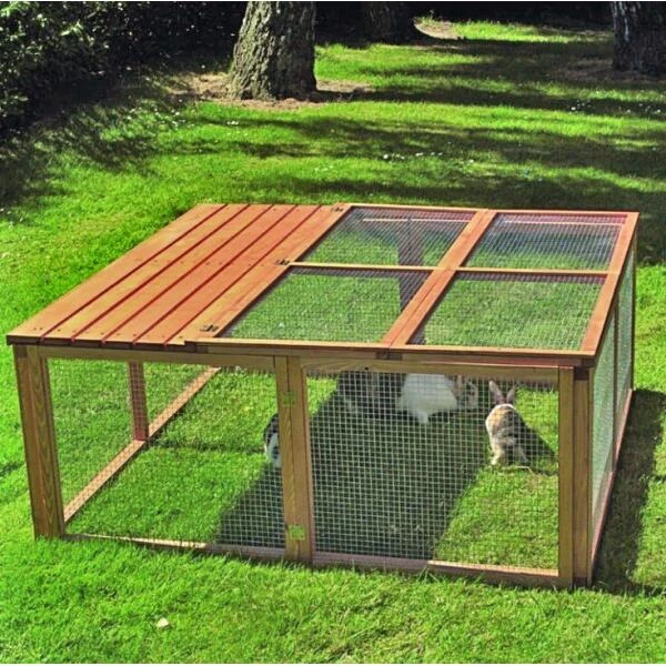 Buitenverblijf Voor Knaagdieren Met Klapdeksel 1 Buitenverblijf Voor Knaagdieren Met Klapdeksel