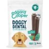 Edgard & Cooper Hondensticks Doggy Dental Met Munt En Aardbei - 240 G - Set Van 7 Stuks
