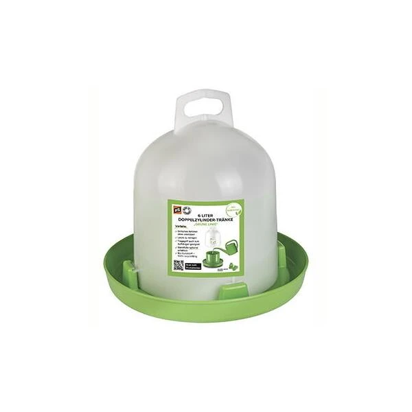 Drinkautomaat ECO Kunststof - 6 Liter 2 Drinkautomaat ECO Kunststof - 6 Liter - Afbeelding 2