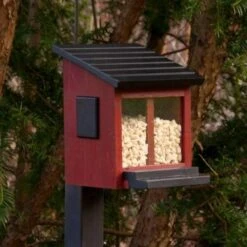 Eekhoornvoederhuisje Rood -Huisdier Winkel eekhoornvoedersilo rood 1484055067 2 600