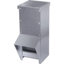 Voederbak Gegalvaniseerd Voor Kippen En Eenden - 7 Kg