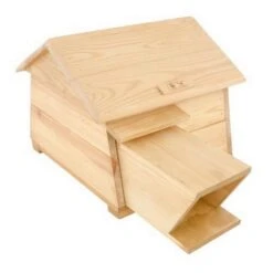 Egelhuis Met Inlooptunnel - 37 X 38 X 31 Cm