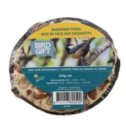 Halve Kokosnoot Met Pindanoten