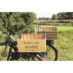 Hondenfietsmand Met Kap Hout 45 × 33 × 45 Cm - Touring 8 Hondenfietsmand Met Kap Hout 45 × 33 × 45 Cm - Touring -Huisdier Winkel hondenfietsmand met kap touring 1601299766 1 600