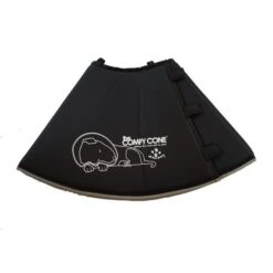 Hondenkap Comfy Cone Zwart - Medium