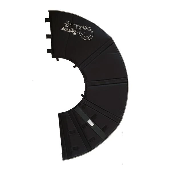 Hondenkap Comfy Cone Zwart - Medium / Extra Large 4 Hondenkap Comfy Cone Zwart - Medium / Extra Large - Afbeelding 4