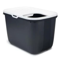 Kattenbak HOP IN 58 × 38,5 × 39,5 Cm - Grijs