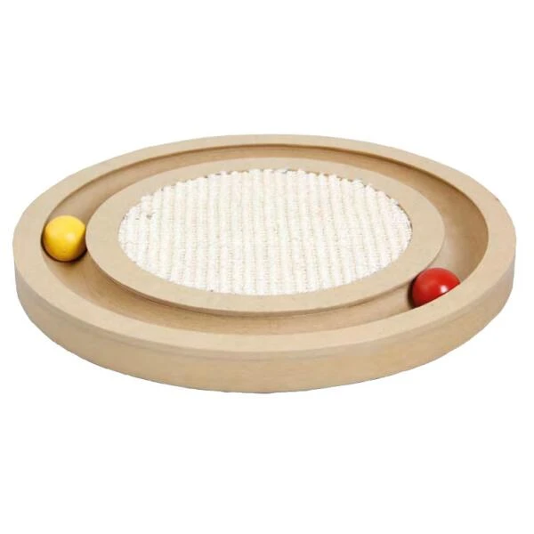 Houten Krabspeelgoed Infinity - Kat 2 Houten Krabspeelgoed Infinity - Kat - Afbeelding 2