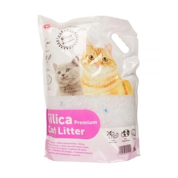 Kattenbakvulling Silica Premium - 5 Liter 1 Kattenbakvulling Silica Premium - 5 Liter