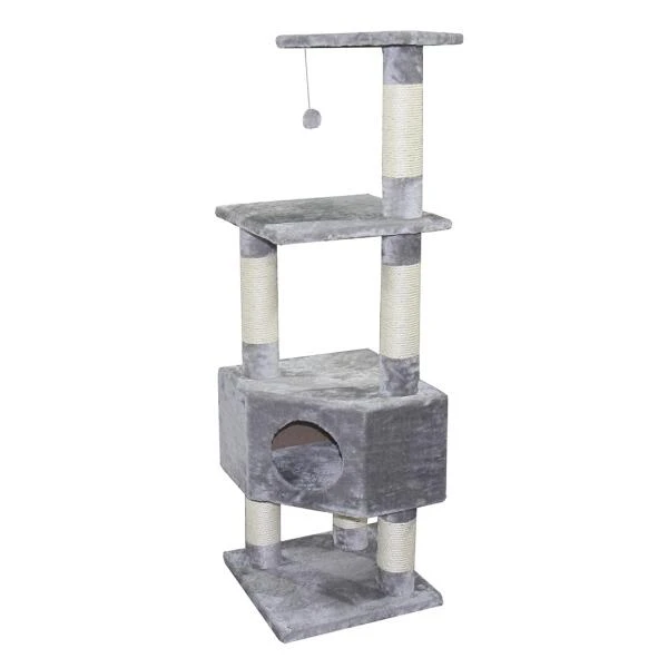 Krabpaal Classictree Loonaa Grijs 40 × 40 × 135 Cm