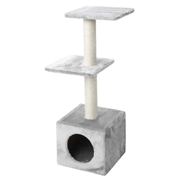 Krabpaal Classictree Palazzo Grijs - 30 × 30 × 90 Cm 1 Krabpaal Classictree Palazzo Grijs - 30 × 30 × 90 Cm