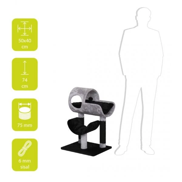 Krabpaal Comfort Preston - 50 × 40 × 74 Cm - Afbeelding 2