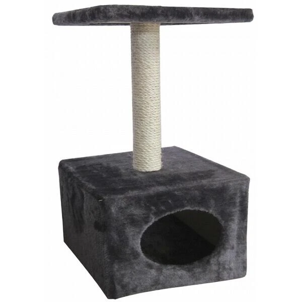 Krabpaal Classic Abey Grijs - 30 × 30 × 60 Cm 1 Krabpaal Classic Abey Grijs - 30 × 30 × 60 Cm