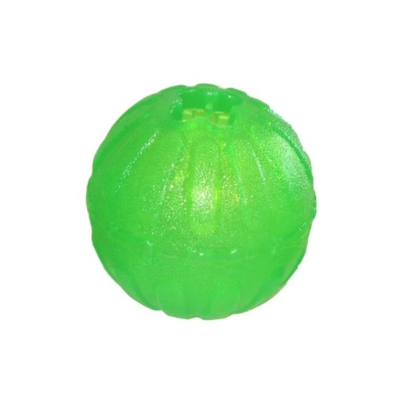 Starmark Treat Kauwbal Fluogroen Ø 7 Cm - Medium 1 Starmark Treat Kauwbal Fluogroen Ø 7 Cm - Medium