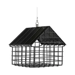 Voederhuisje Zwart Voor Vetbollen -Huisdier Winkel voederhuisje zwart voor vetbollen 1571321864 3 600