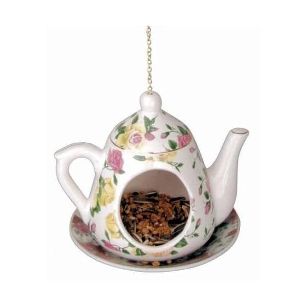 ESSCHERT DESIGN Vogelvoeder Theepot 3 ESSCHERT DESIGN Vogelvoeder Theepot - Afbeelding 3